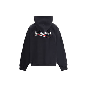 Balenciaga Black Cotton Sweatshirt