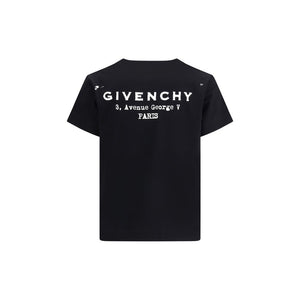 Givenchy Black Cotton T-Shirt