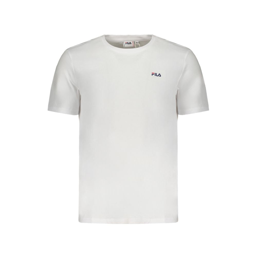 Fila White Cotton Men's T-Shirt