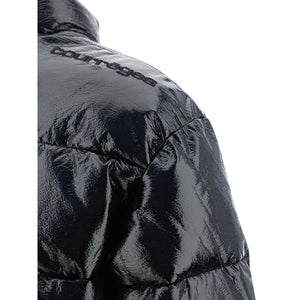 Courrèges Black Viscose Full-Length Jacket