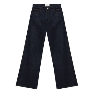 Coperni Blue Cotton High-Waisted Jean