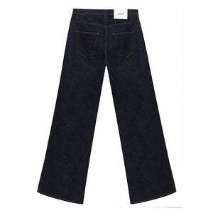 Coperni Blue Cotton High-Waisted Jean