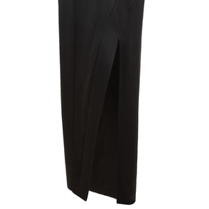 Tom Ford Black Acetate Long Skirt