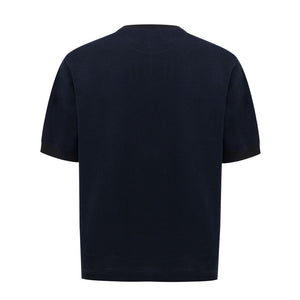 Dunhill Blue Cotton T-Shirt