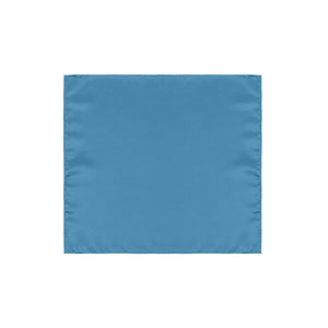 Dolce & Gabbana Light Blue Silk Pocket Square