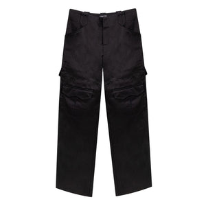 Tom Ford Black Viscose Cargo Pants