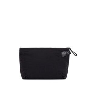 Bottega Veneta Black Nylon Clutch Bag