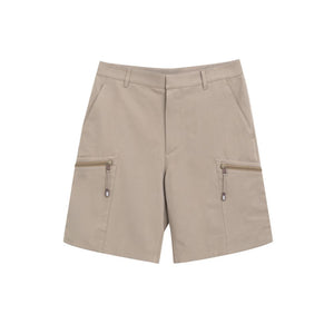 Dior Beige Cotton Cargo Shorts