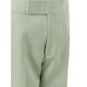 Tom Ford Green Viscose Chino Pants