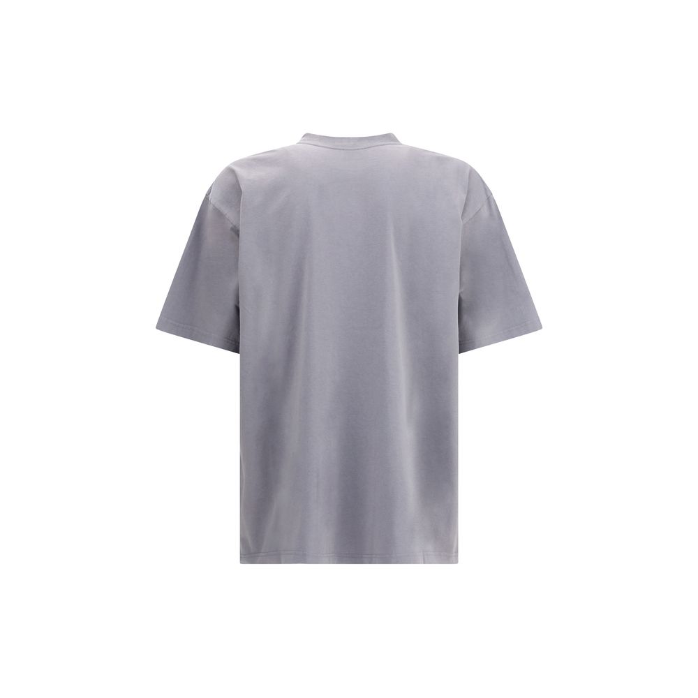Balenciaga Gray Cotton T-Shirt