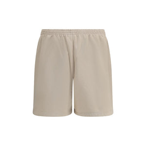 Balenciaga Beige Cotton Bermuda Shorts