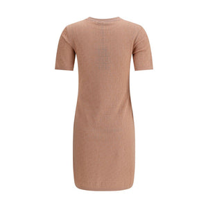 Fendi Multicolor Cotton Casual Dress