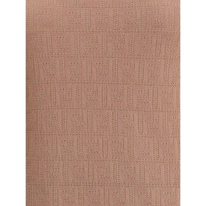 Fendi Multicolor Cotton Casual Dress