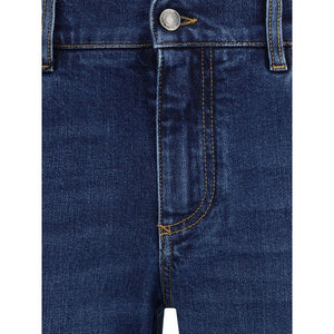 Dolce & Gabbana Blue Cotton Jeans Denim