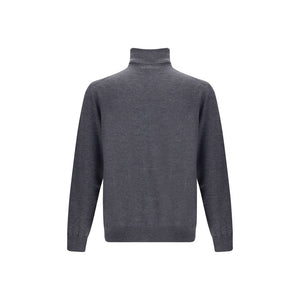 Etro Gray Wool Turtleneck