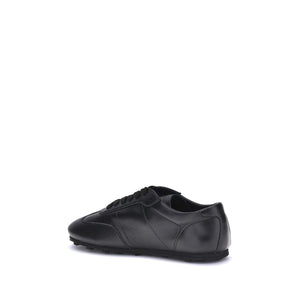 Marni Black Calf Leather Bos Taurus Athletic Sneakers