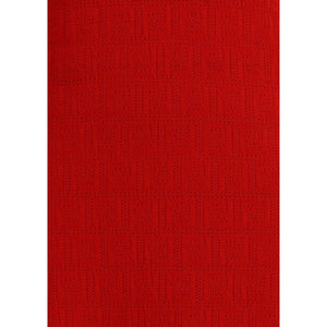 Fendi Red Cotton Casual Dress