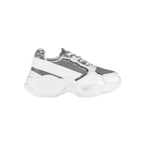 Emporio Armani Bianco Polyester Women Sneaker