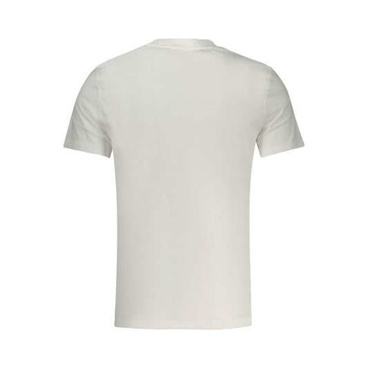 Guess Jeans White Cotton Men T-Shirt