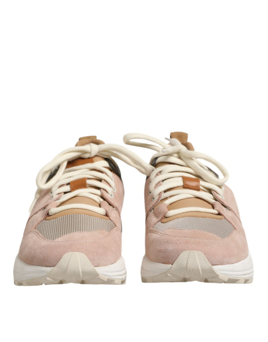 Dondup Multicolor Suede Low Top Women Sneakers Shoes