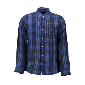 Gant Blue Cotton Shirt