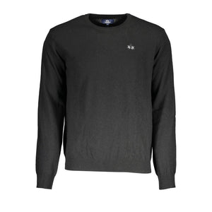 La Martina Black Polyamide Men's Sweater