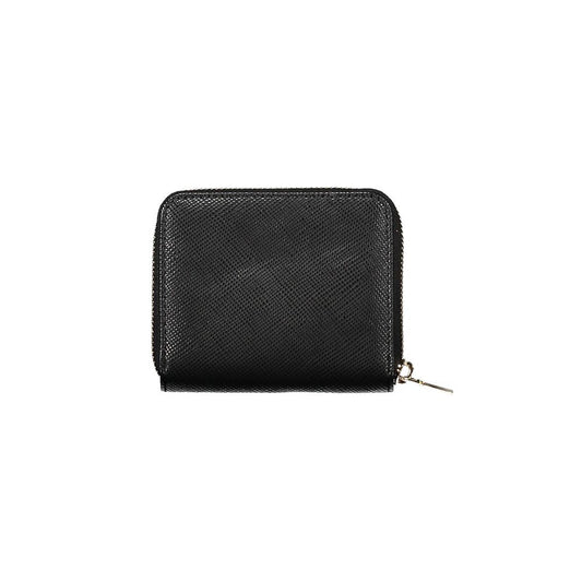 Guess Jeans Black Polyurethane Women Wallet