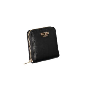 Guess Jeans Black Polyurethane Women Wallet