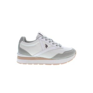 U.S. POLO ASSN. Bianco Polyurethane Women Sneaker