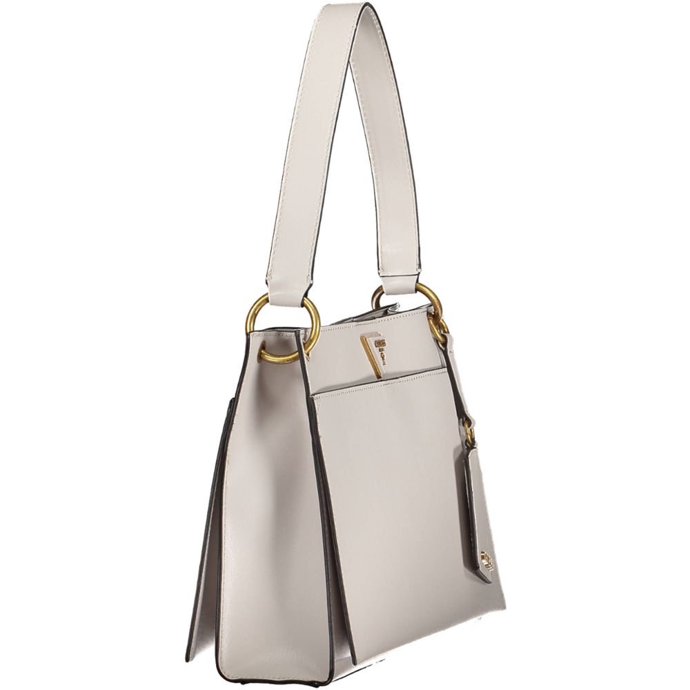 Guess Jeans Grigio Poliuretano Women Handbag