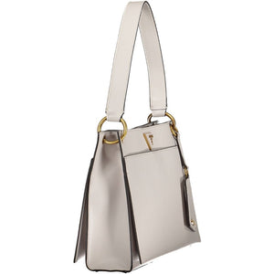 Guess Jeans Grigio Poliuretano Women Handbag
