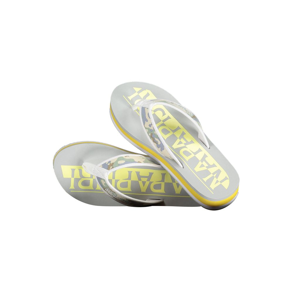 Napapijri Yellow Polyurethane Women's Slide