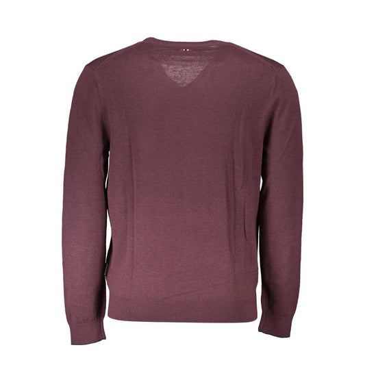 Napapijri Rosso Wool Men Sweater