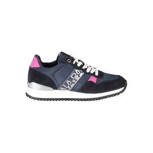Napapijri Blue Polyester Women Sneaker