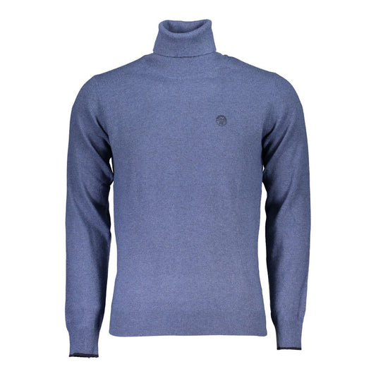 North Sails Blu Poliammide Men Sweater