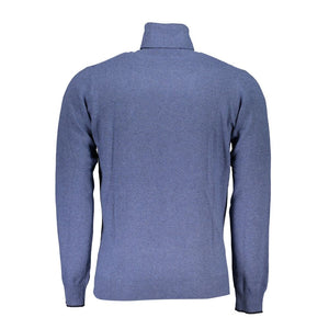 North Sails Blu Poliammide Men Sweater