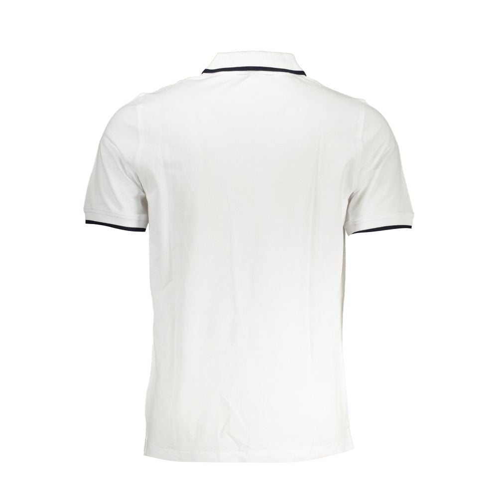 K-WAY White Cotton Polo Shirt