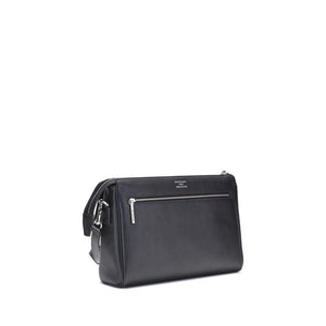 Balenciaga Black Calf Leather Bos Taurus Shoulder Bag