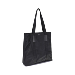 Kiton Black Nylon Handbag