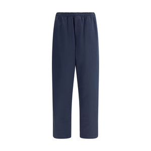 Prada Blue Cotton Casual Pants