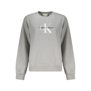 Calvin Klein Gray Cotton Women Sweater