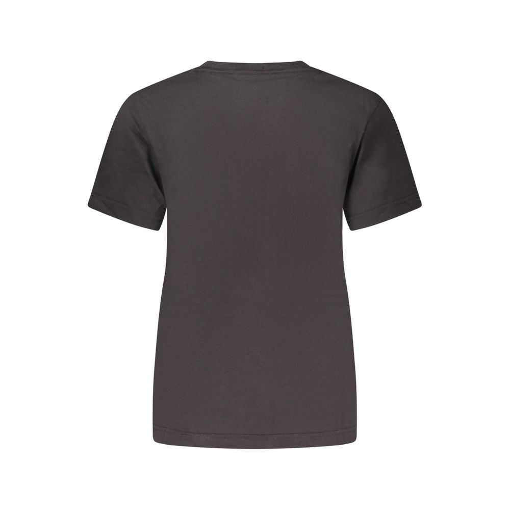 Calvin Klein Black Cotton Women T-Shirt