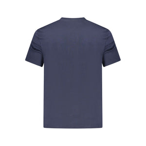 Calvin Klein Blue Cotton Men T-Shirt