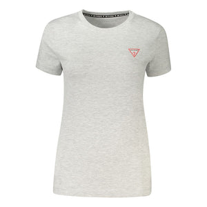 Guess Jeans Grigio Organic Cotton Women T-Shirt