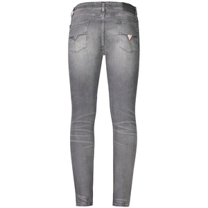 Guess Jeans Gray Cotton Men Jeans