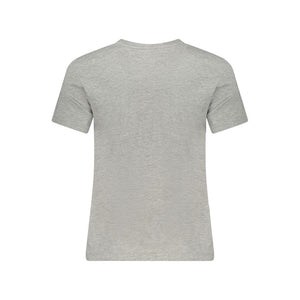 Guess Jeans Gray Organic Cotton Women Top
