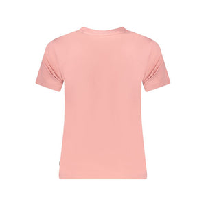Guess Jeans Pink Cotton Women T-Shirt