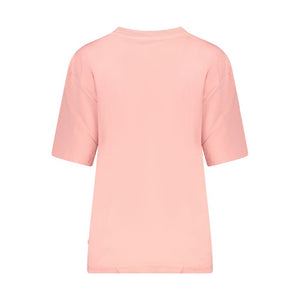 Guess Jeans Pink Cotton Women T-Shirt