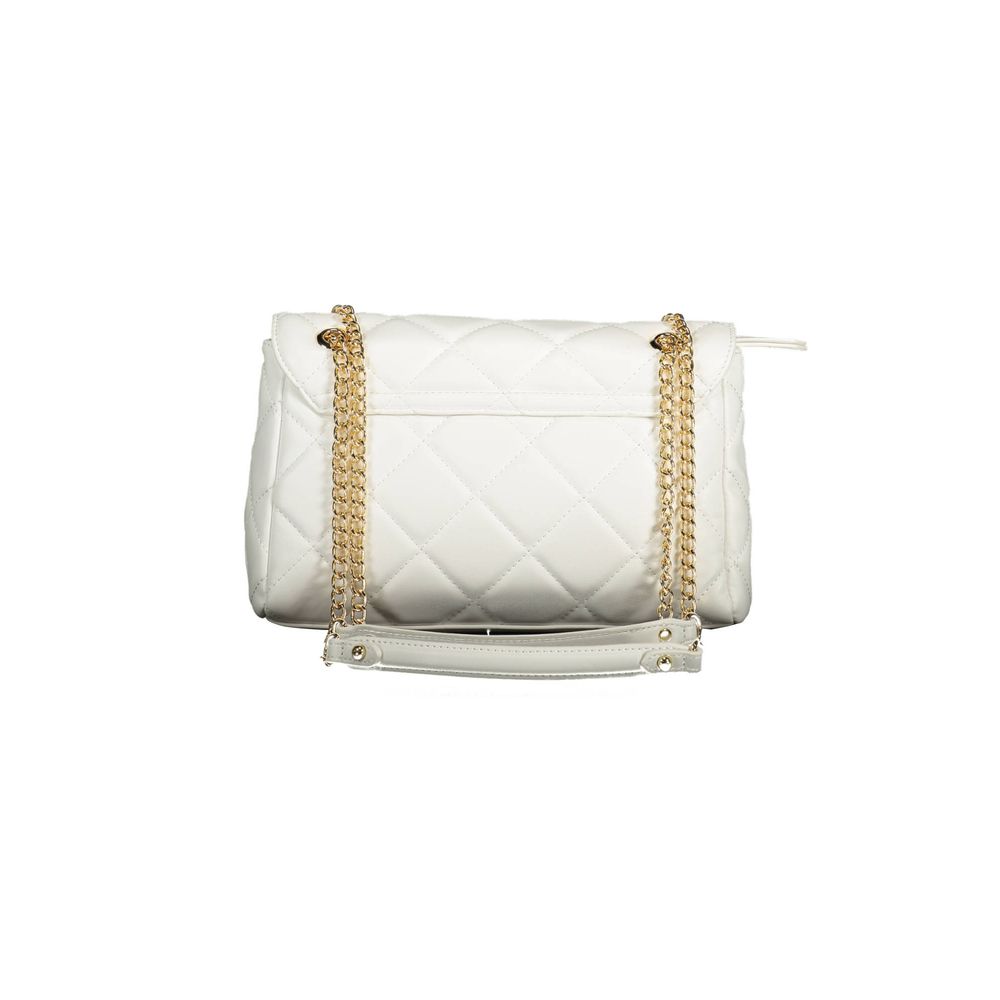 Mario Valentino White Polyethylene Handbag