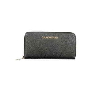 Mario Valentino Black Polyurethane Women Wallet